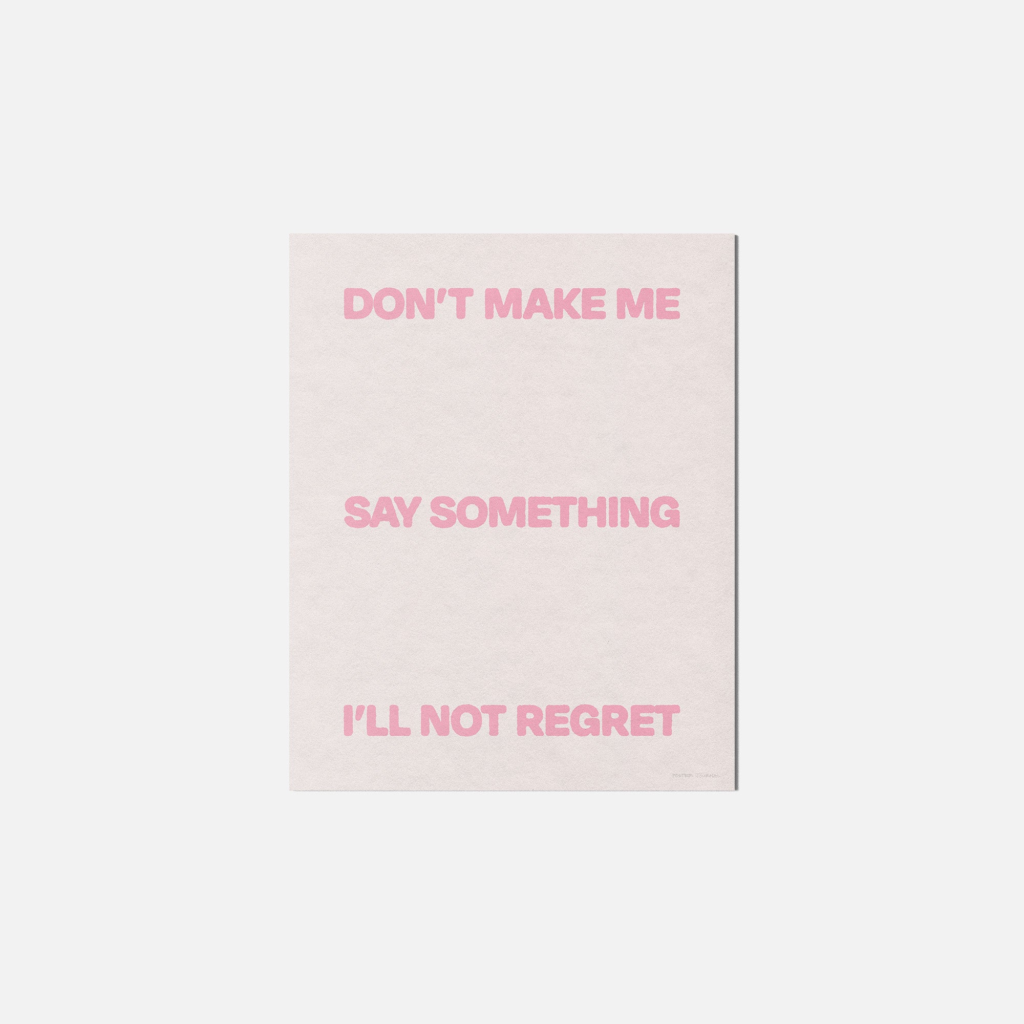 DONT PRINT