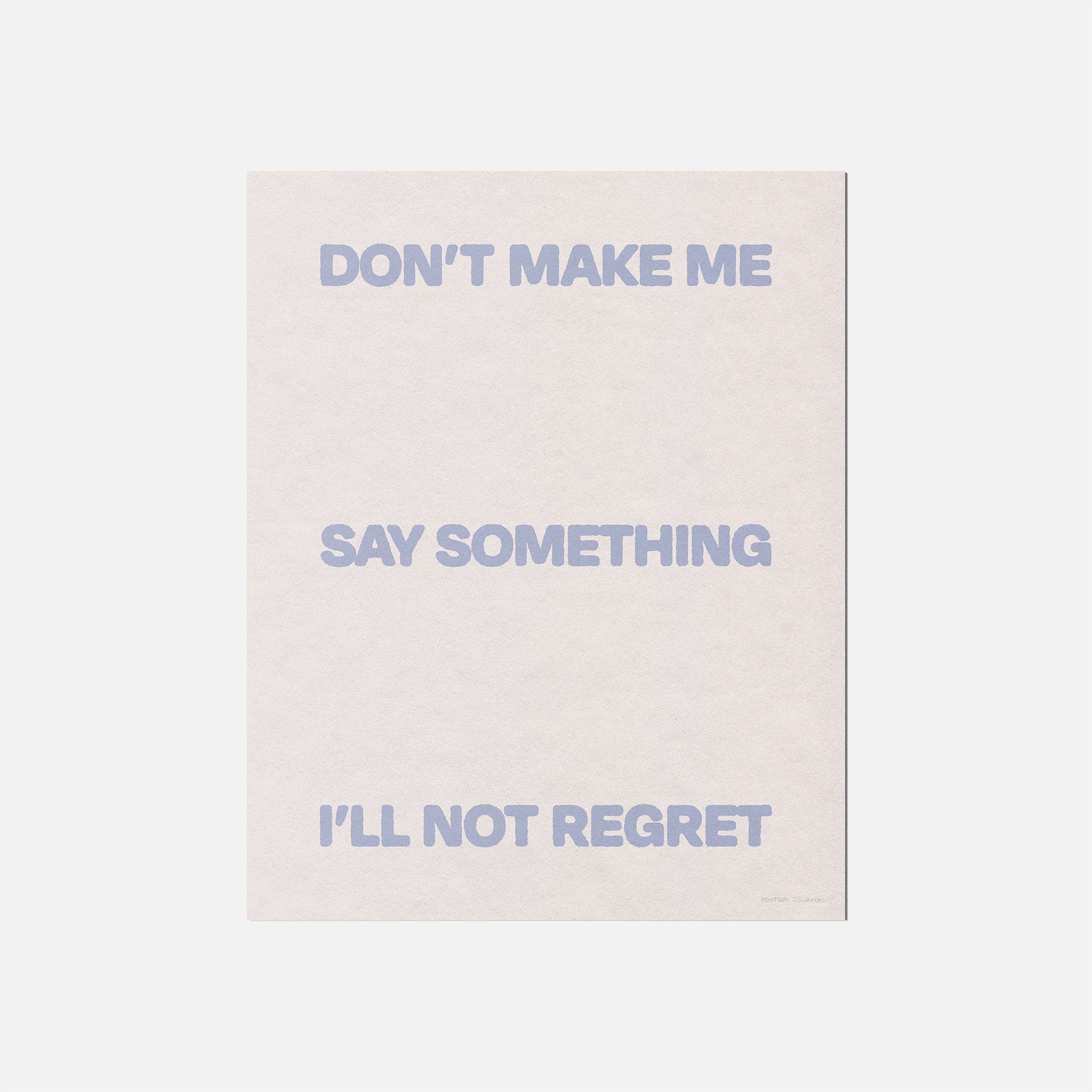 DONT PRINT