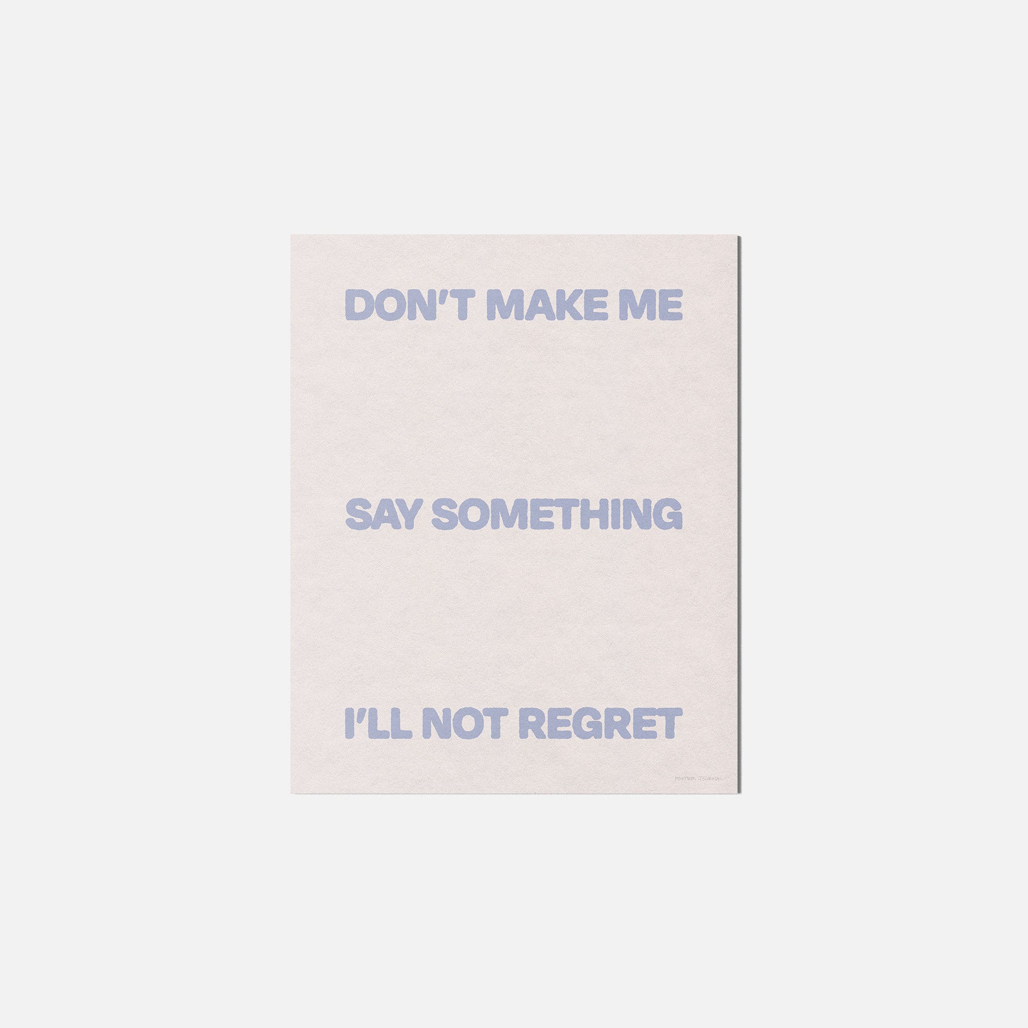 DONT PRINT