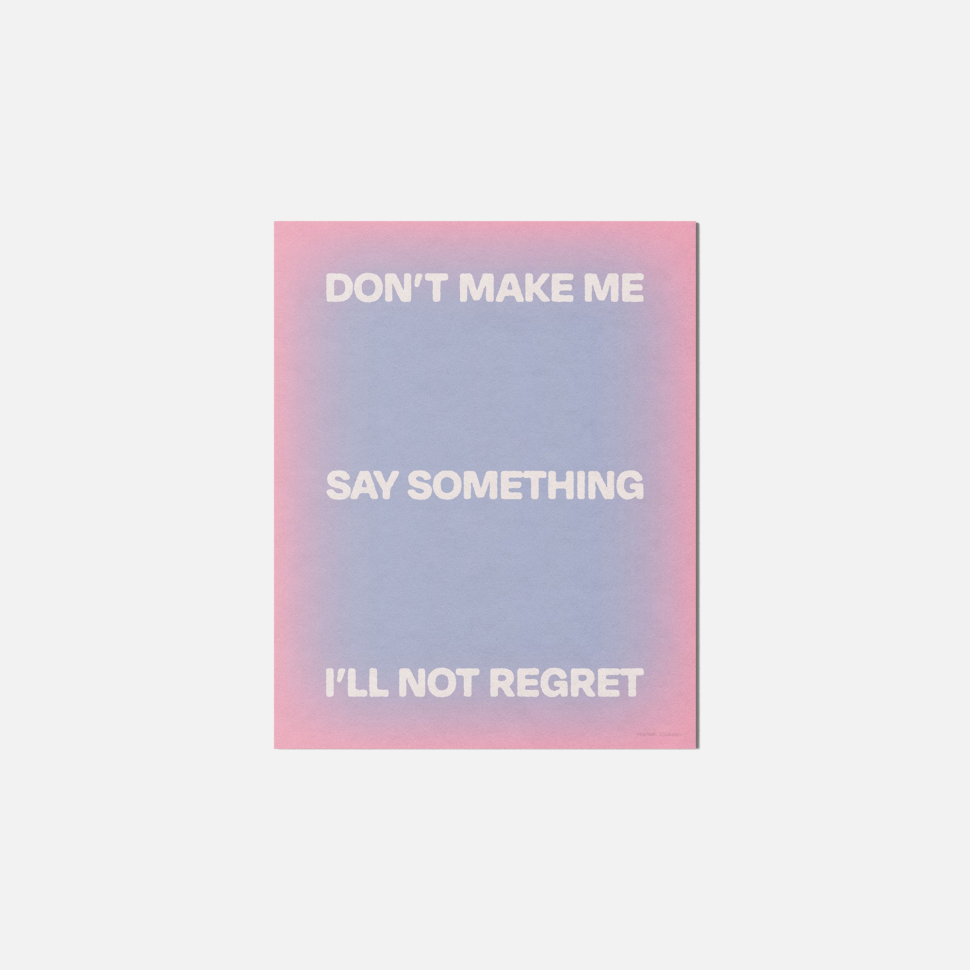 DONT PRINT