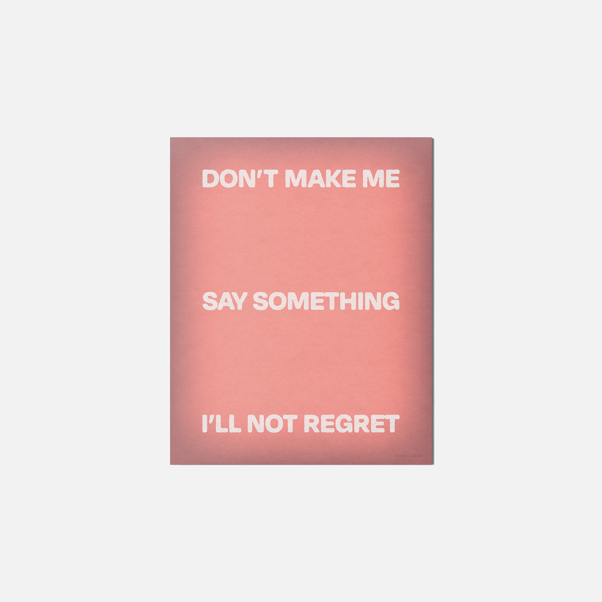 DONT PRINT
