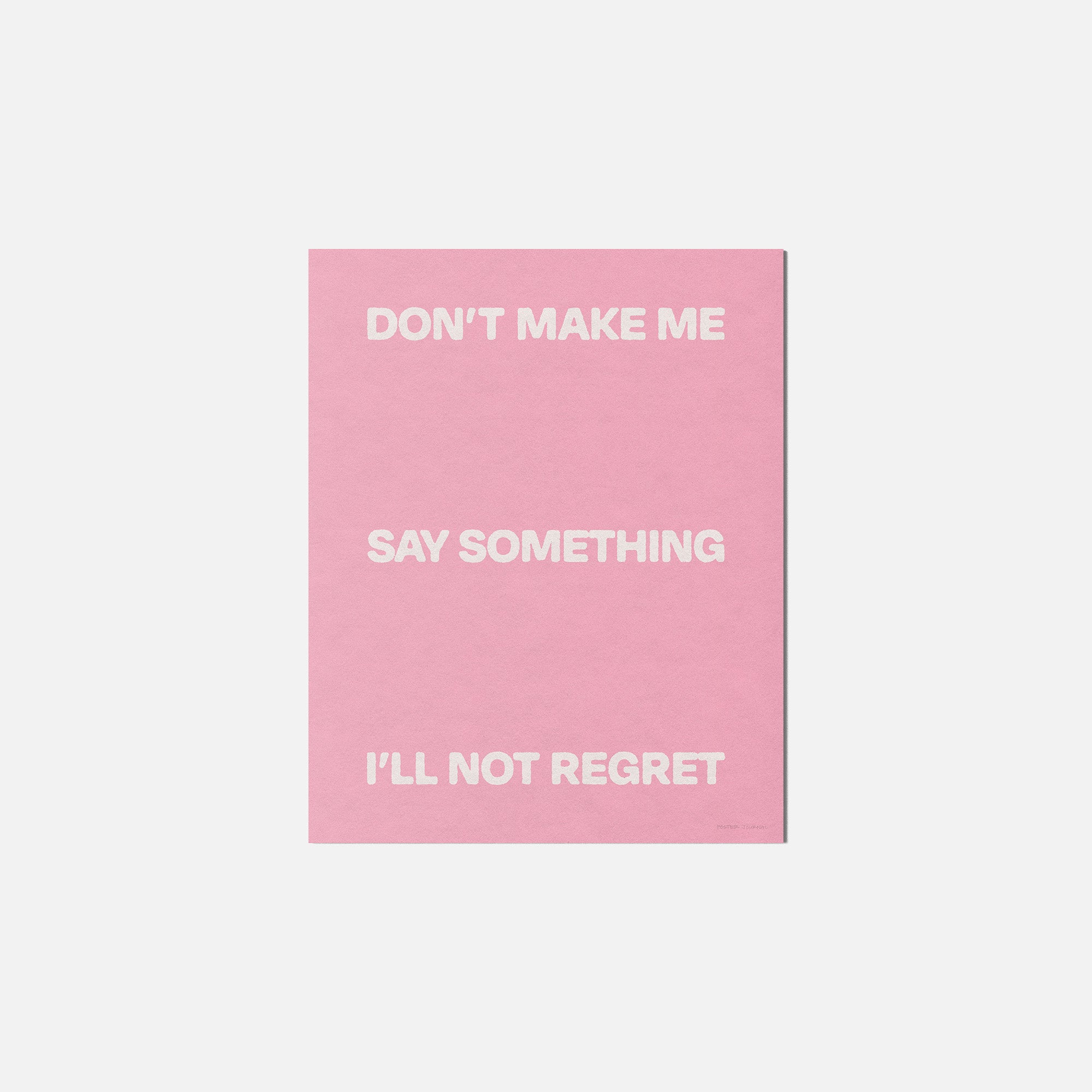 DONT PRINT