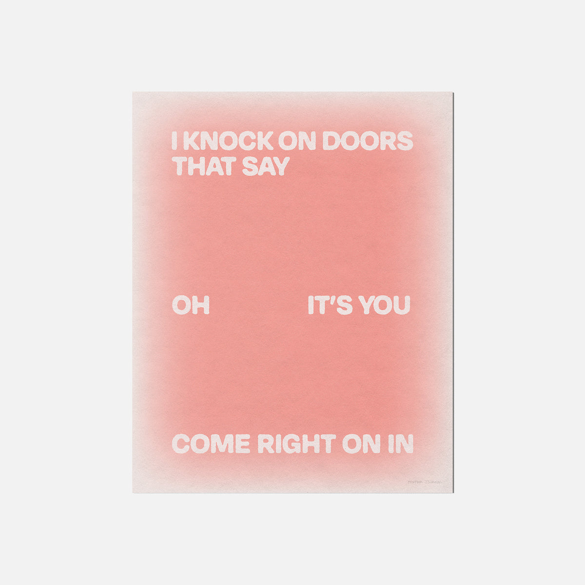 DOORS PRINT