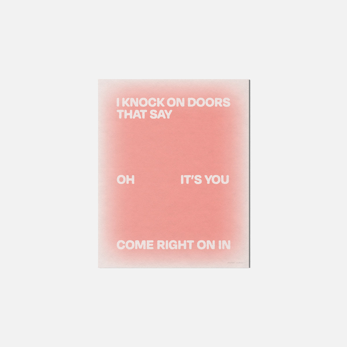 DOORS PRINT
