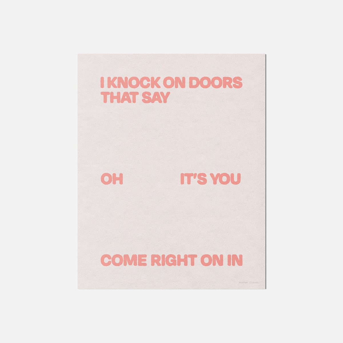 DOORS PRINT