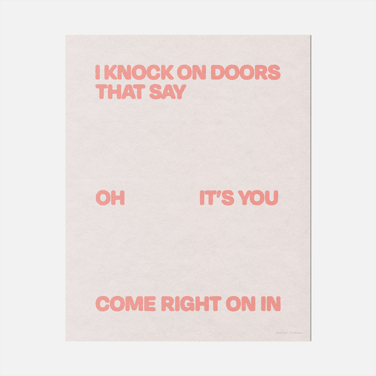 DOORS PRINT