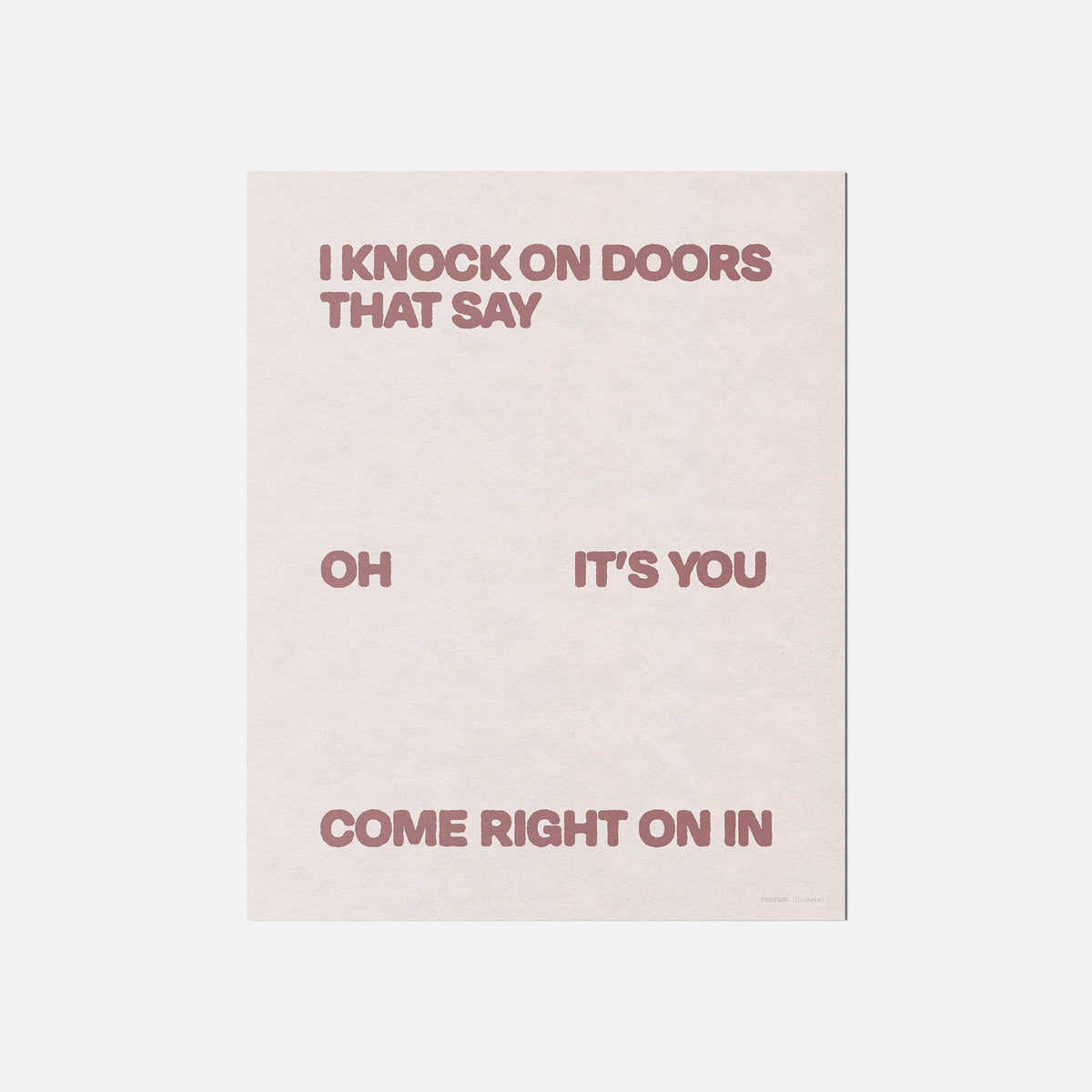 DOORS PRINT