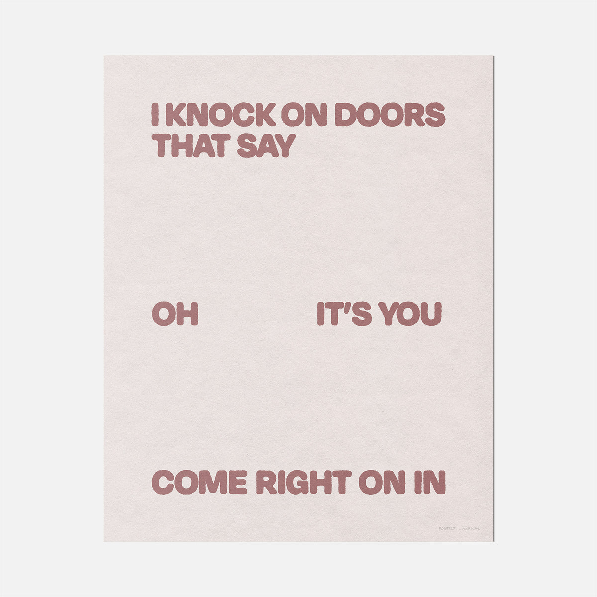 DOORS PRINT