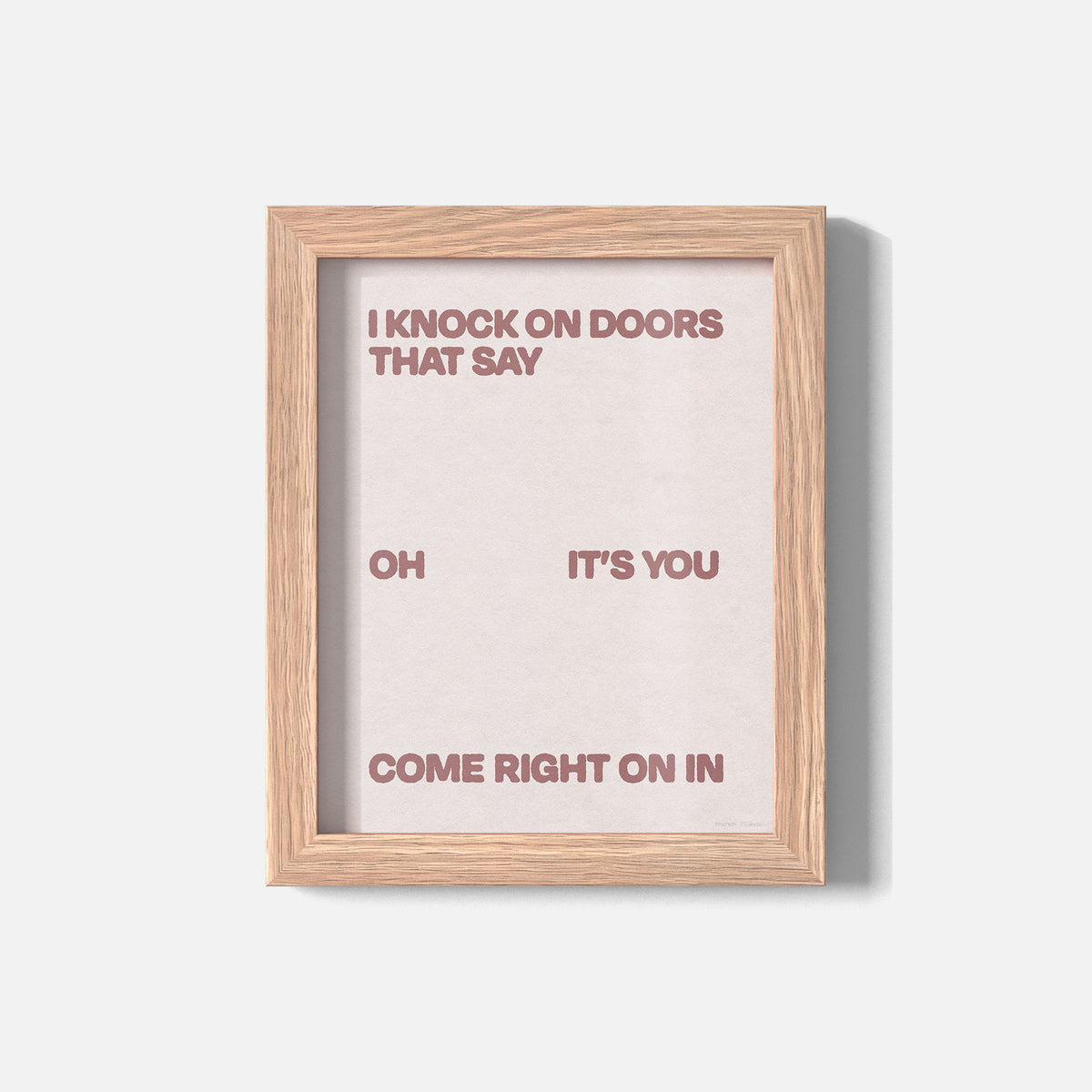 DOORS PRINT