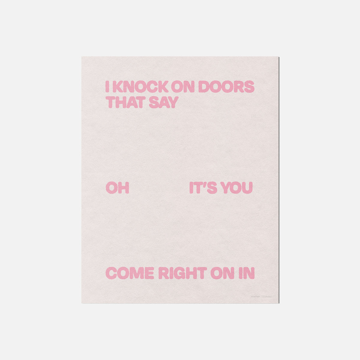 DOORS PRINT