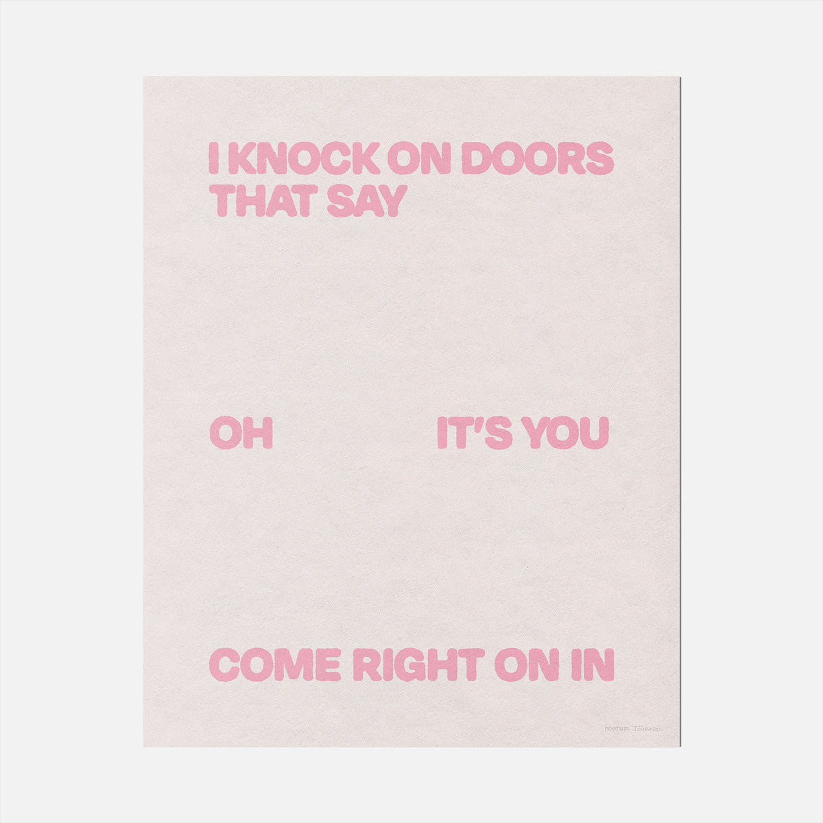 DOORS PRINT