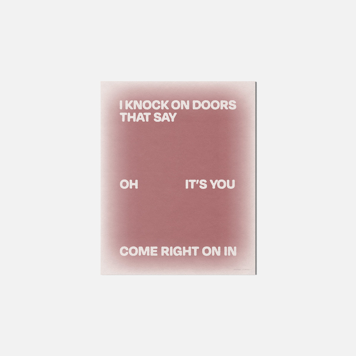 DOORS PRINT