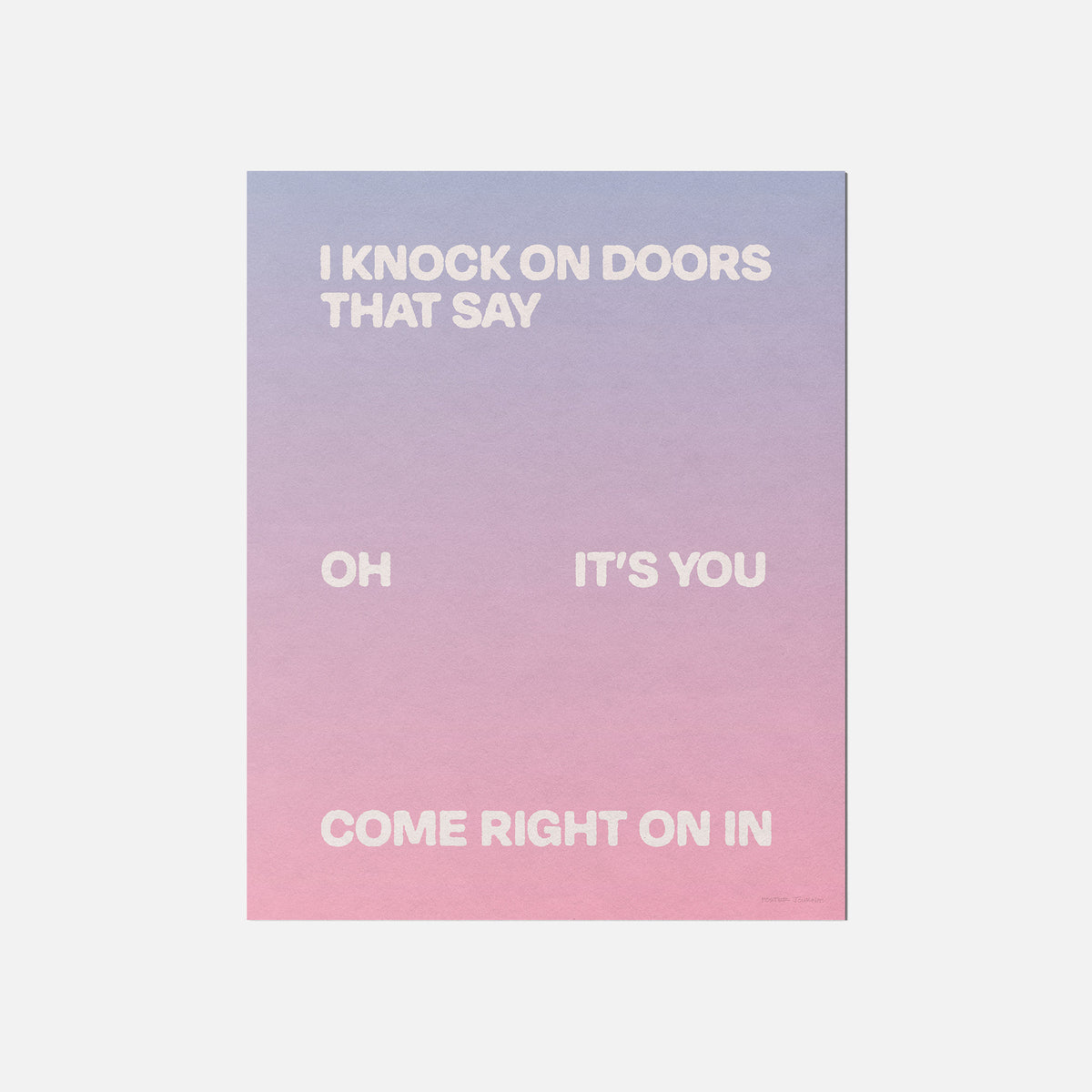 DOORS PRINT