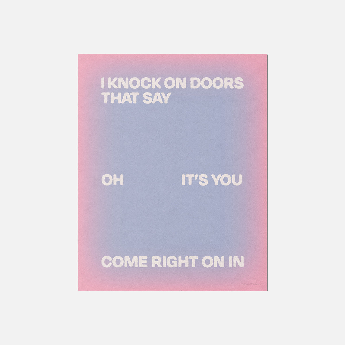 DOORS PRINT
