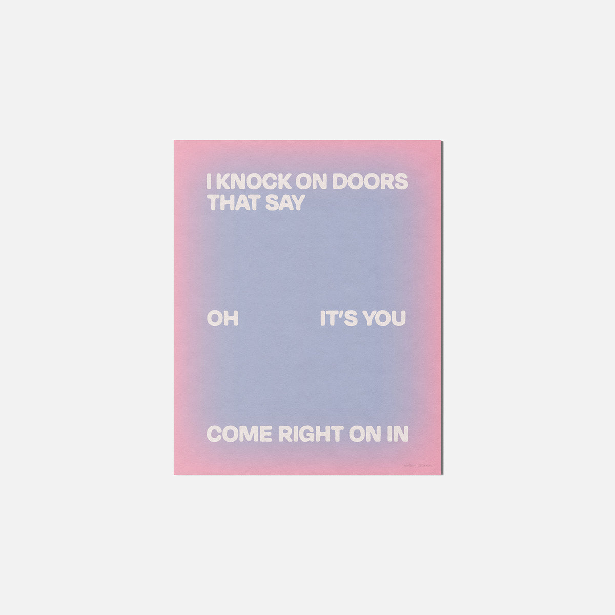 DOORS PRINT