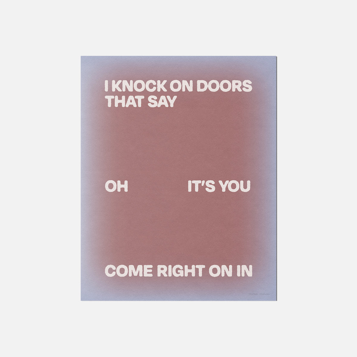 DOORS PRINT