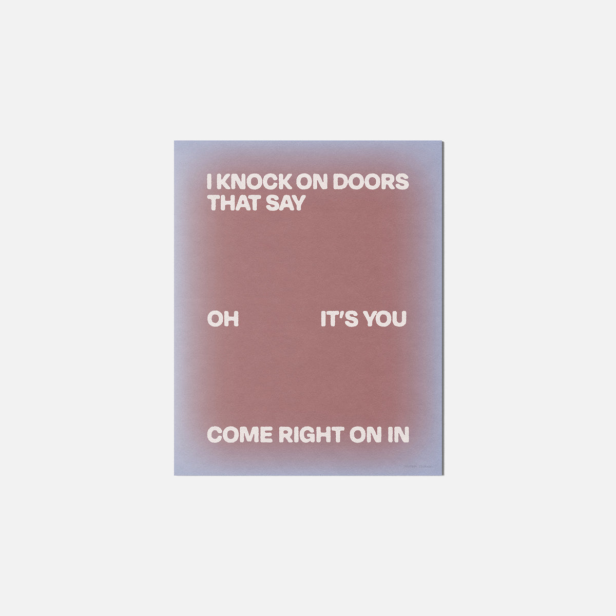DOORS PRINT