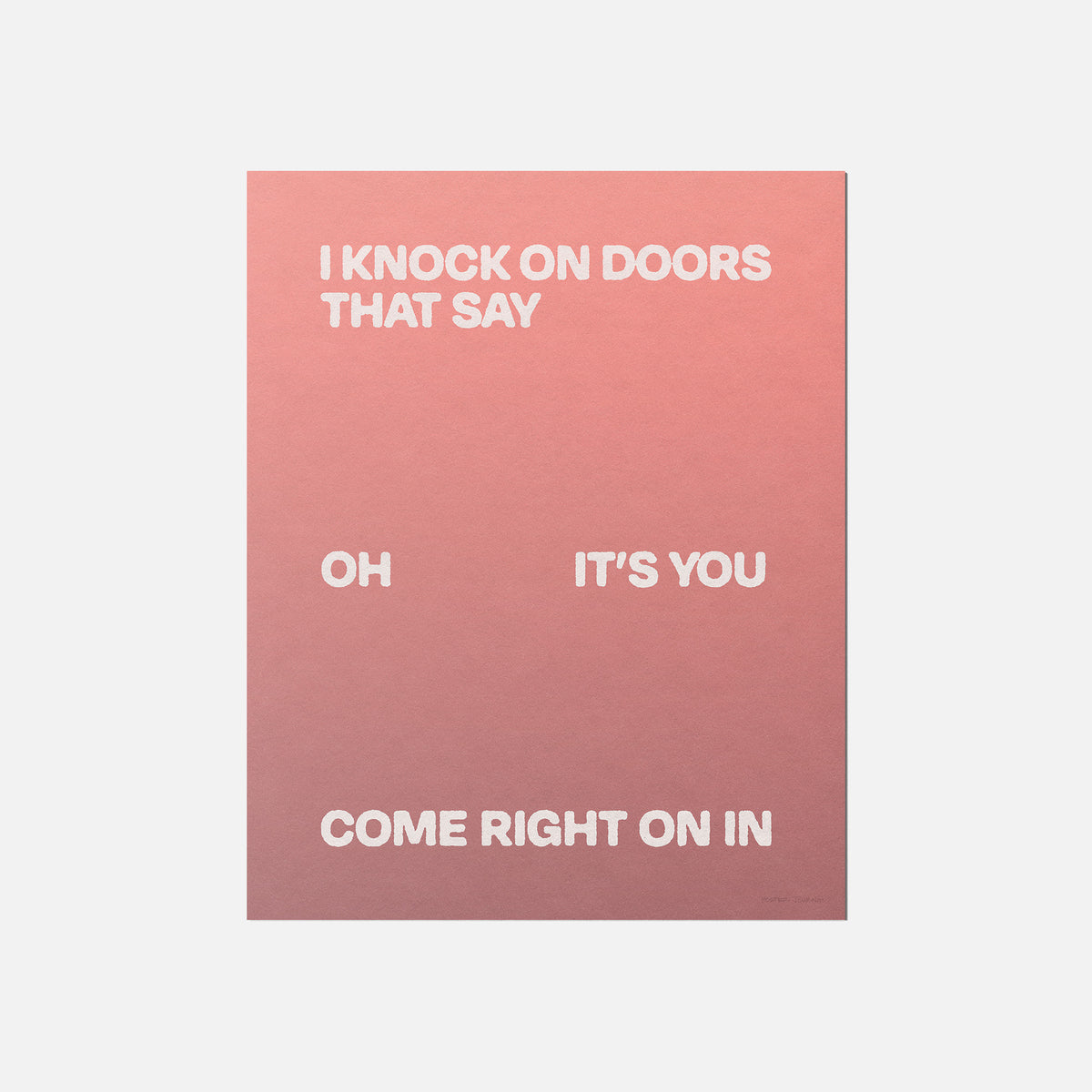 DOORS PRINT