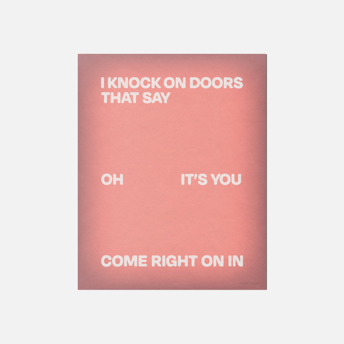 DOORS PRINT