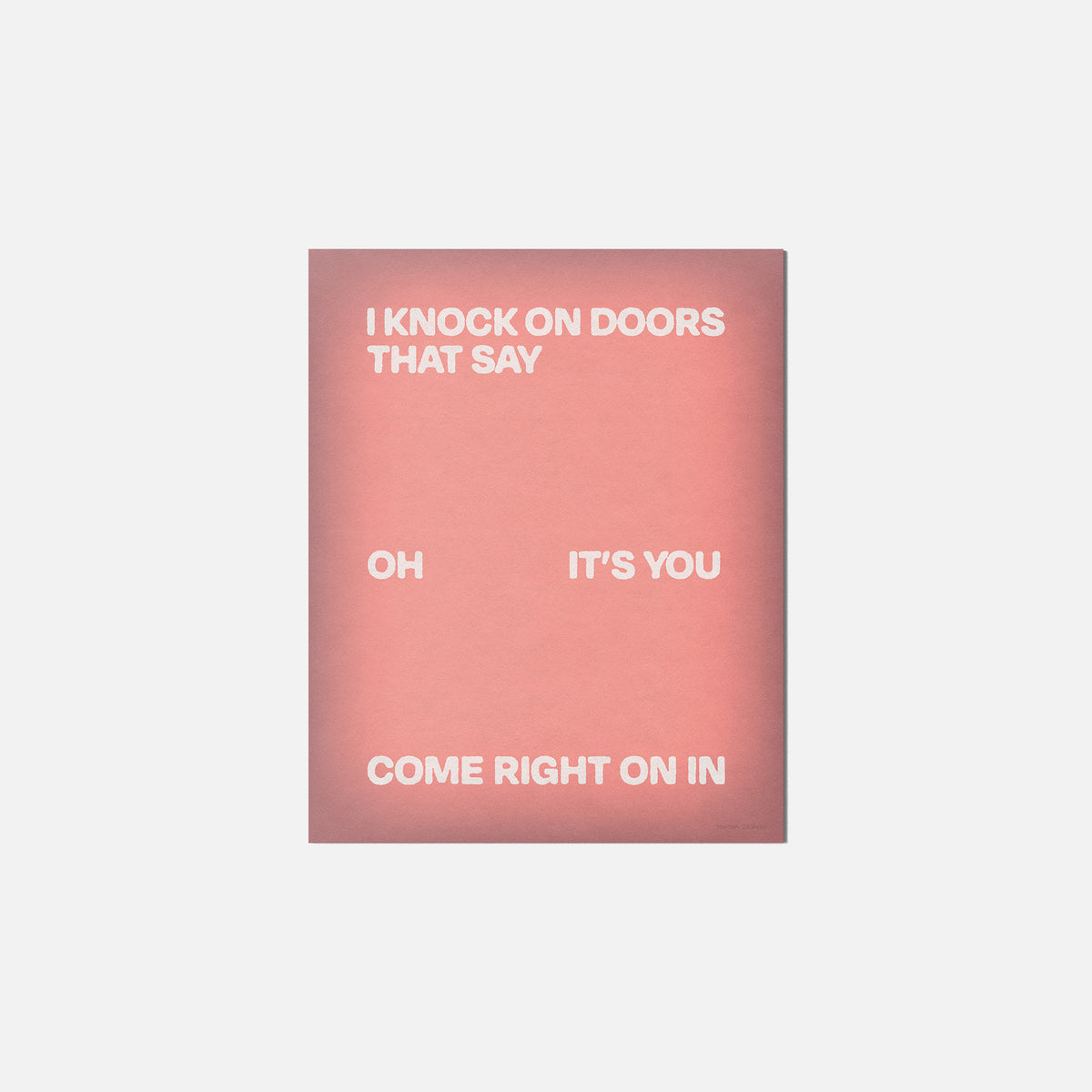 DOORS PRINT