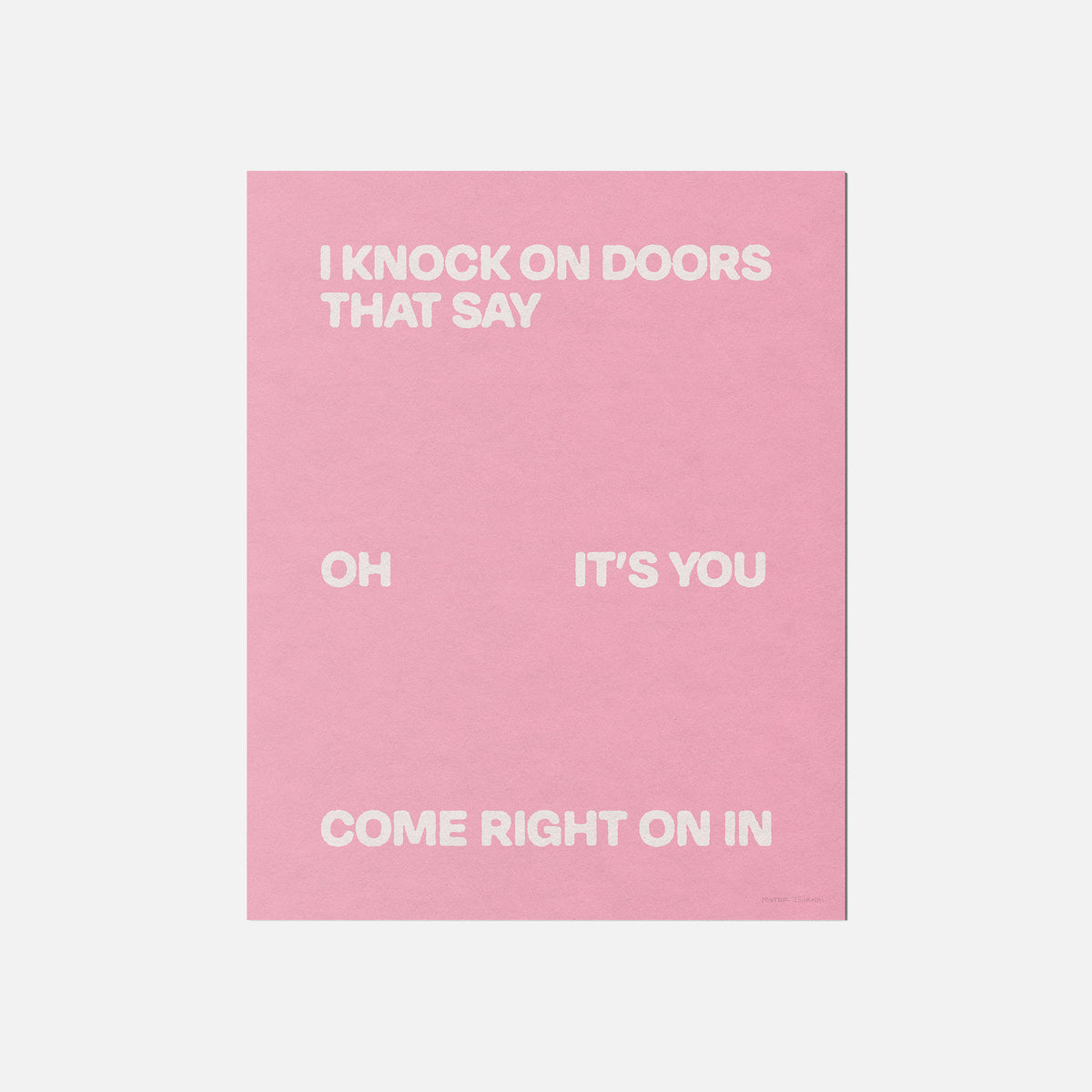 DOORS PRINT