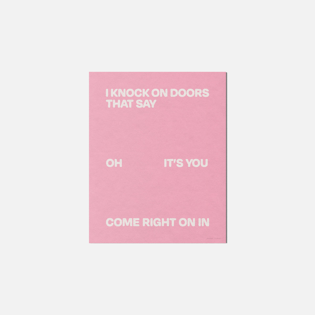 DOORS PRINT