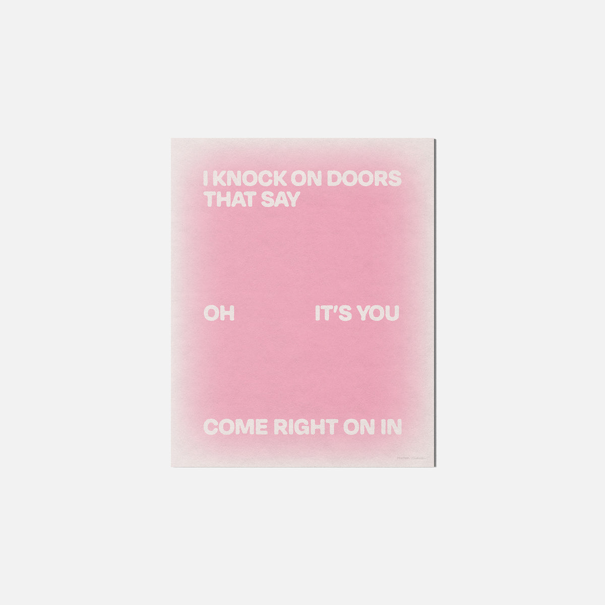 DOORS PRINT