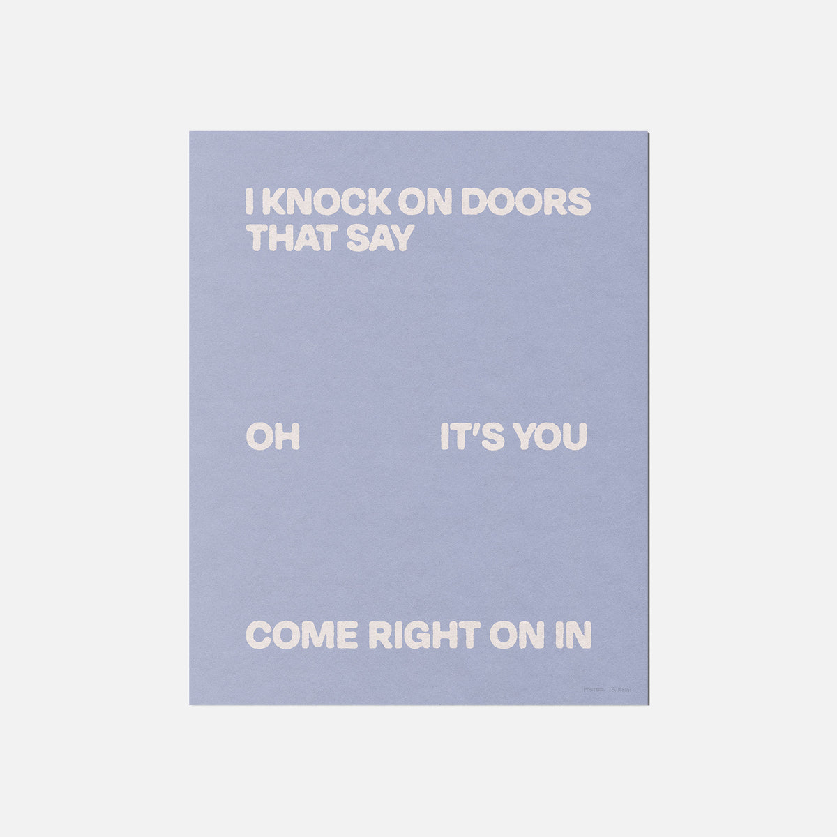 DOORS PRINT