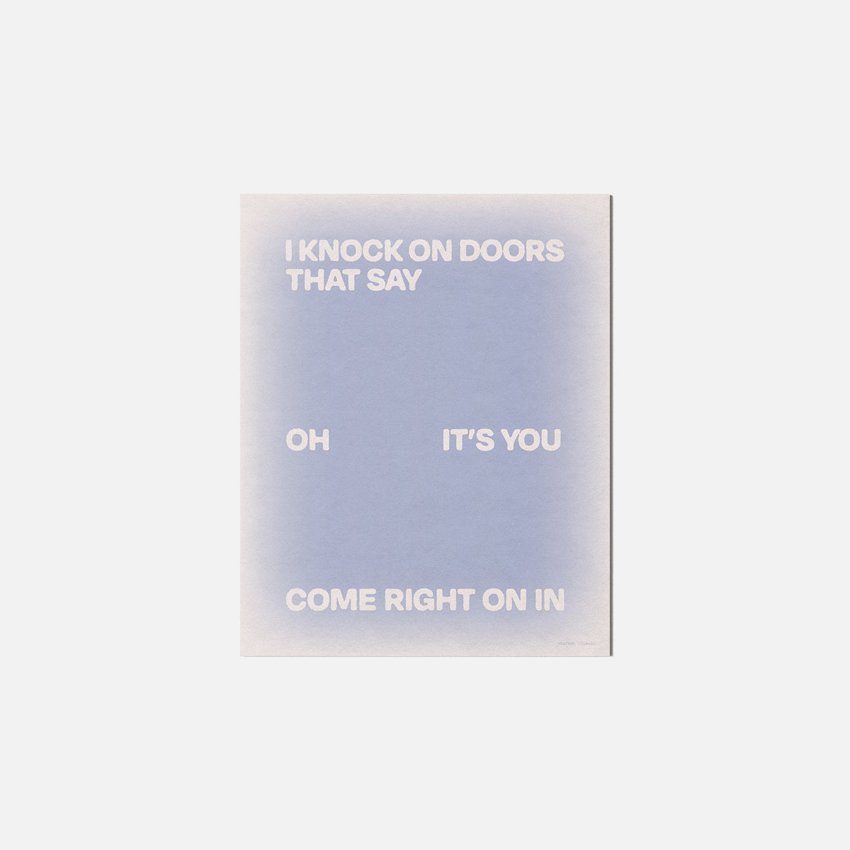 DOORS PRINT