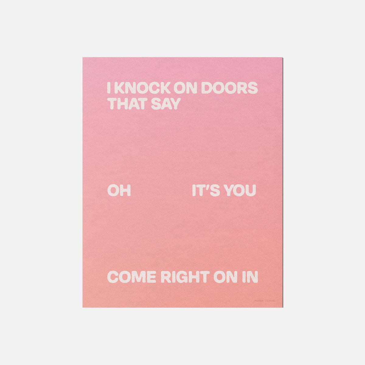 DOORS PRINT