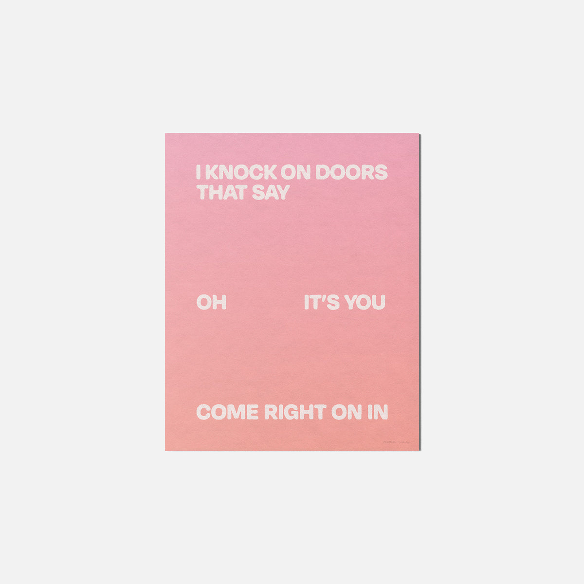DOORS PRINT
