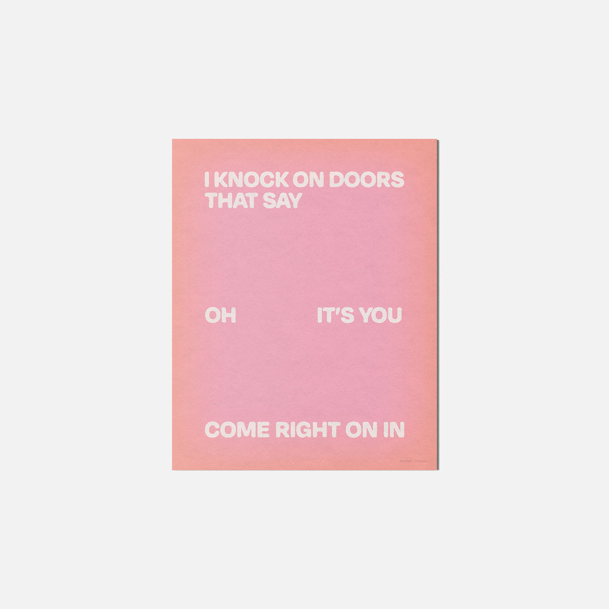 DOORS PRINT