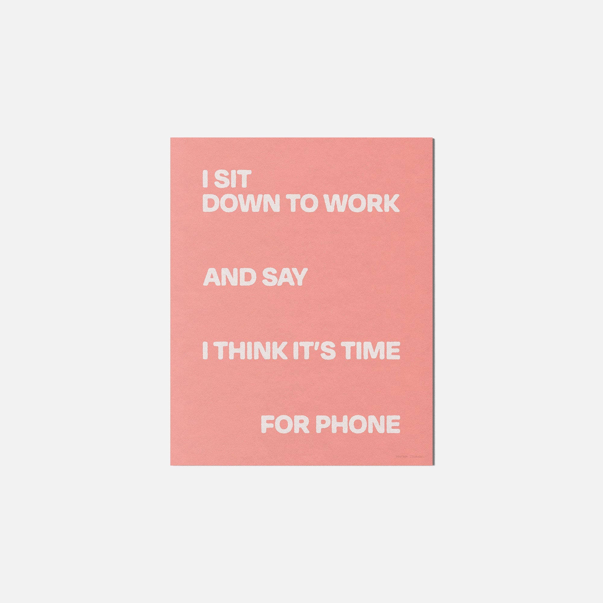 DOWN PRINT