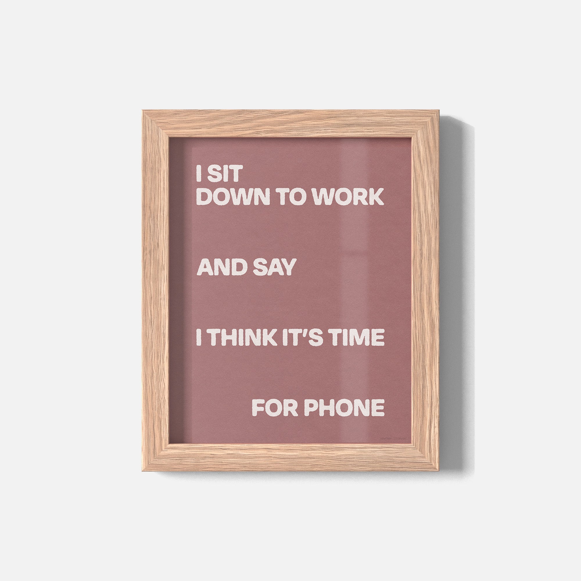 DOWN PRINT