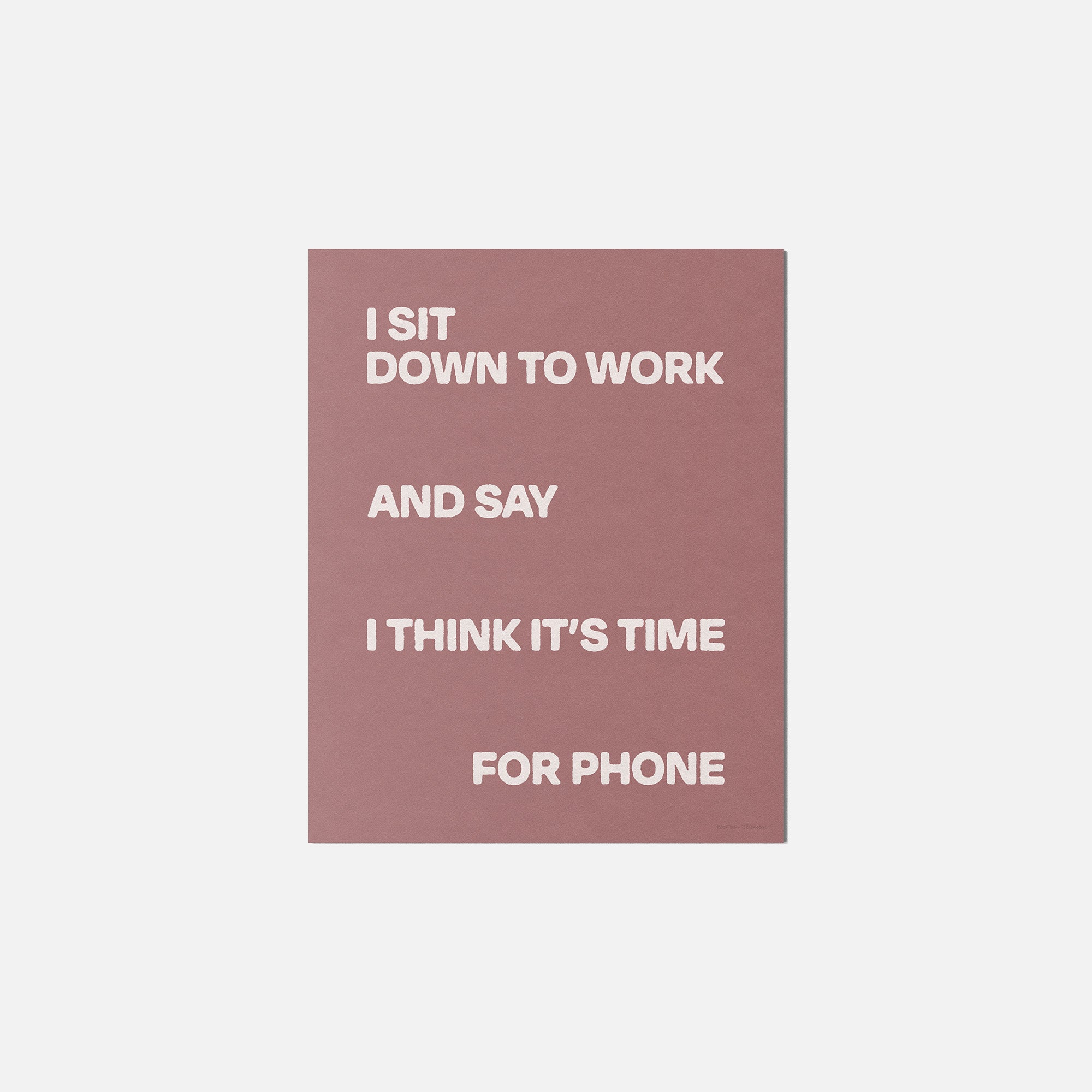 DOWN PRINT