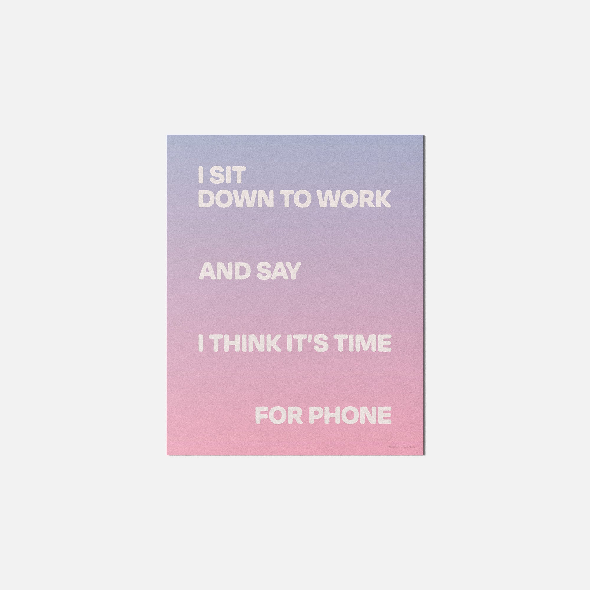 DOWN PRINT
