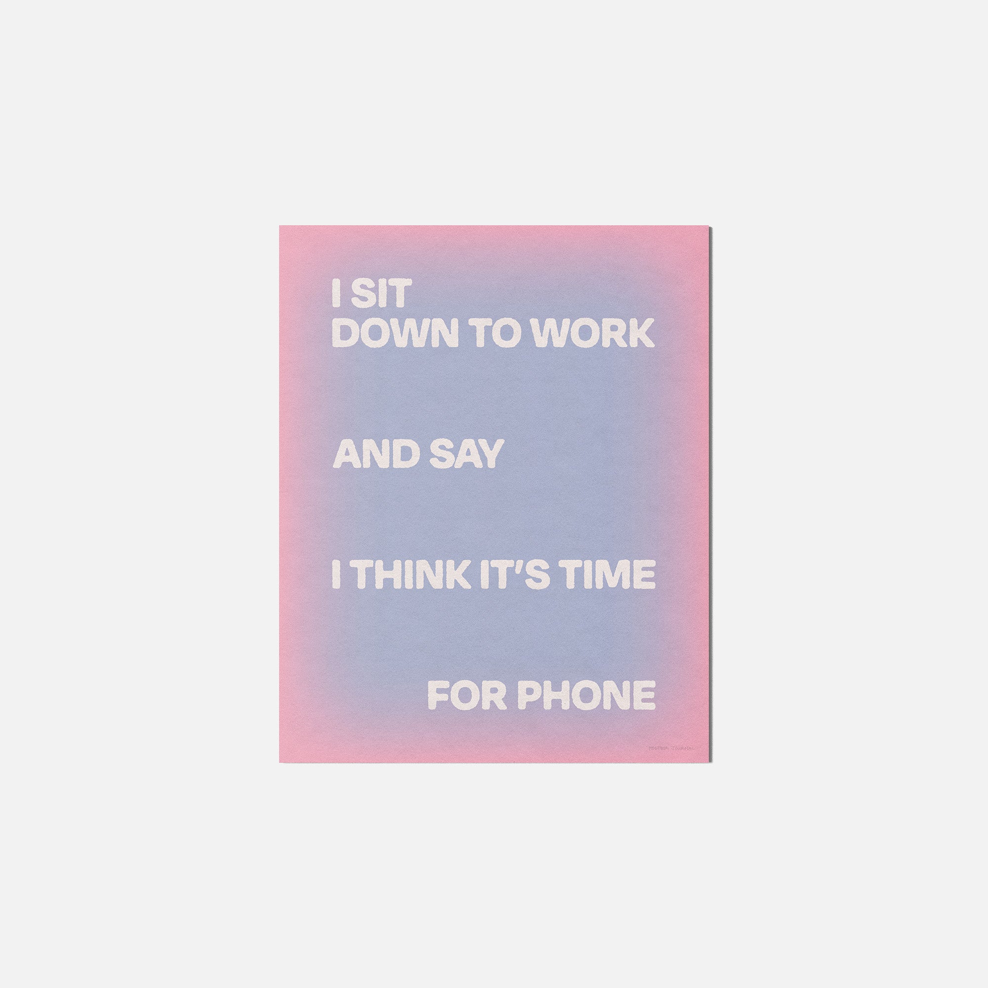 DOWN PRINT
