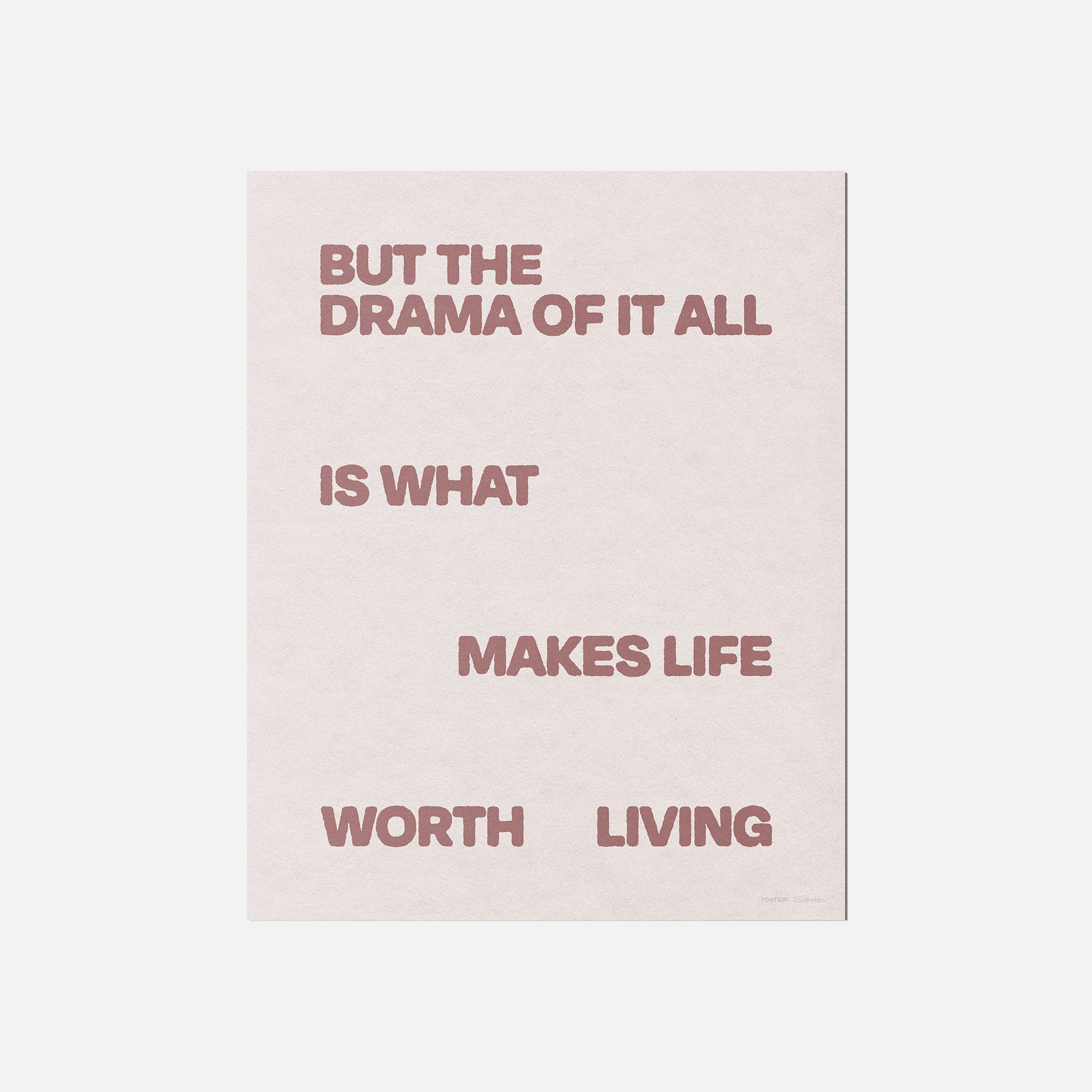 DRAMA PRINT