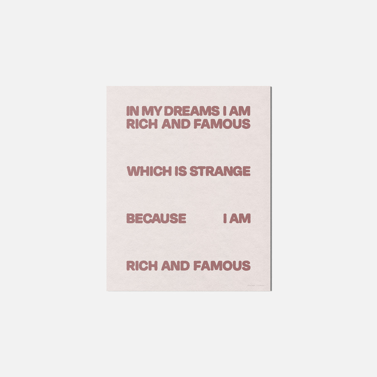 DREAMS PRINT