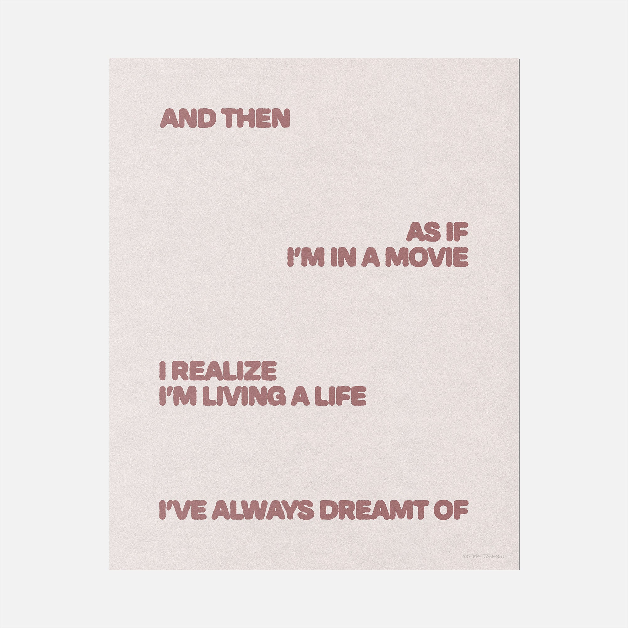 DREAMT PRINT
