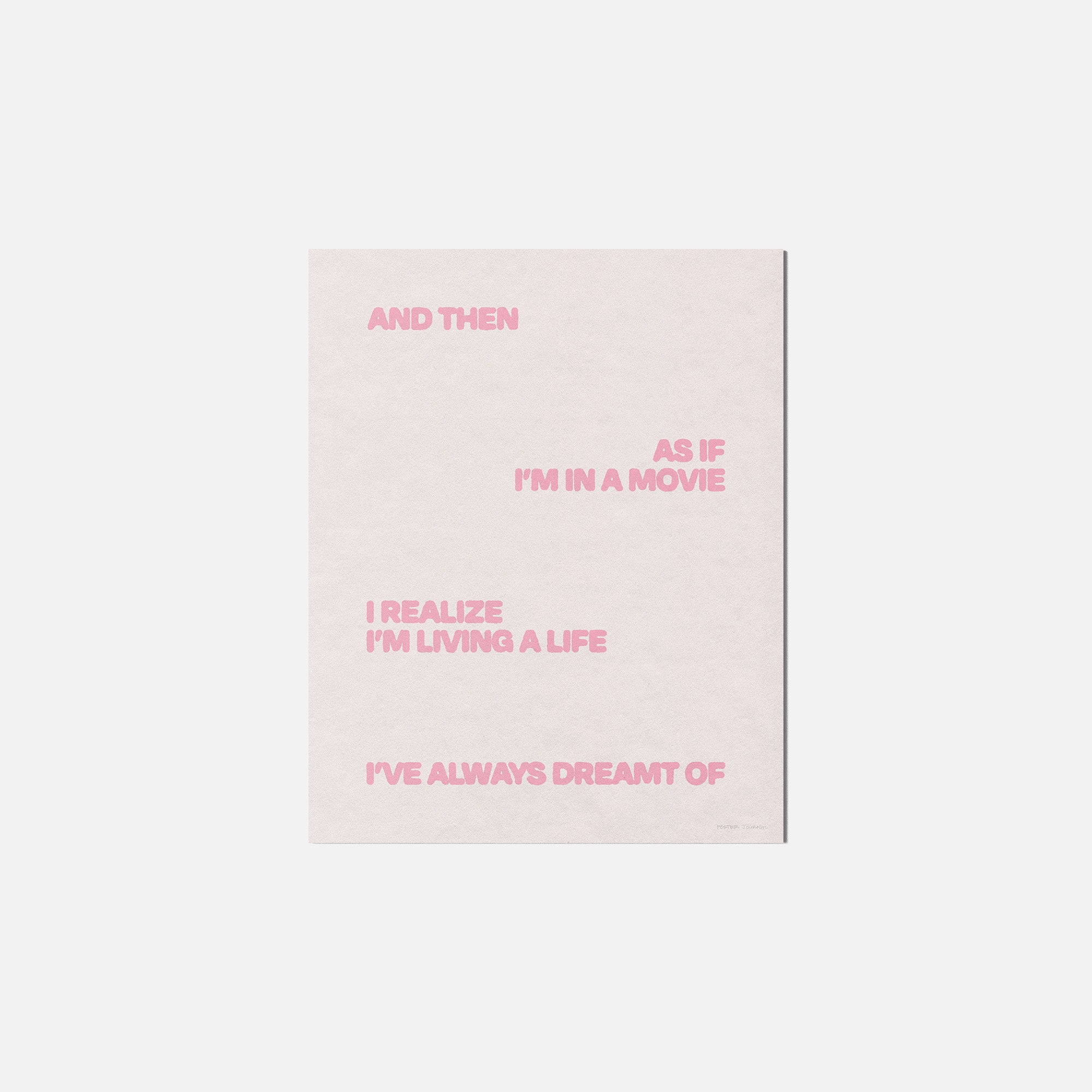 DREAMT PRINT