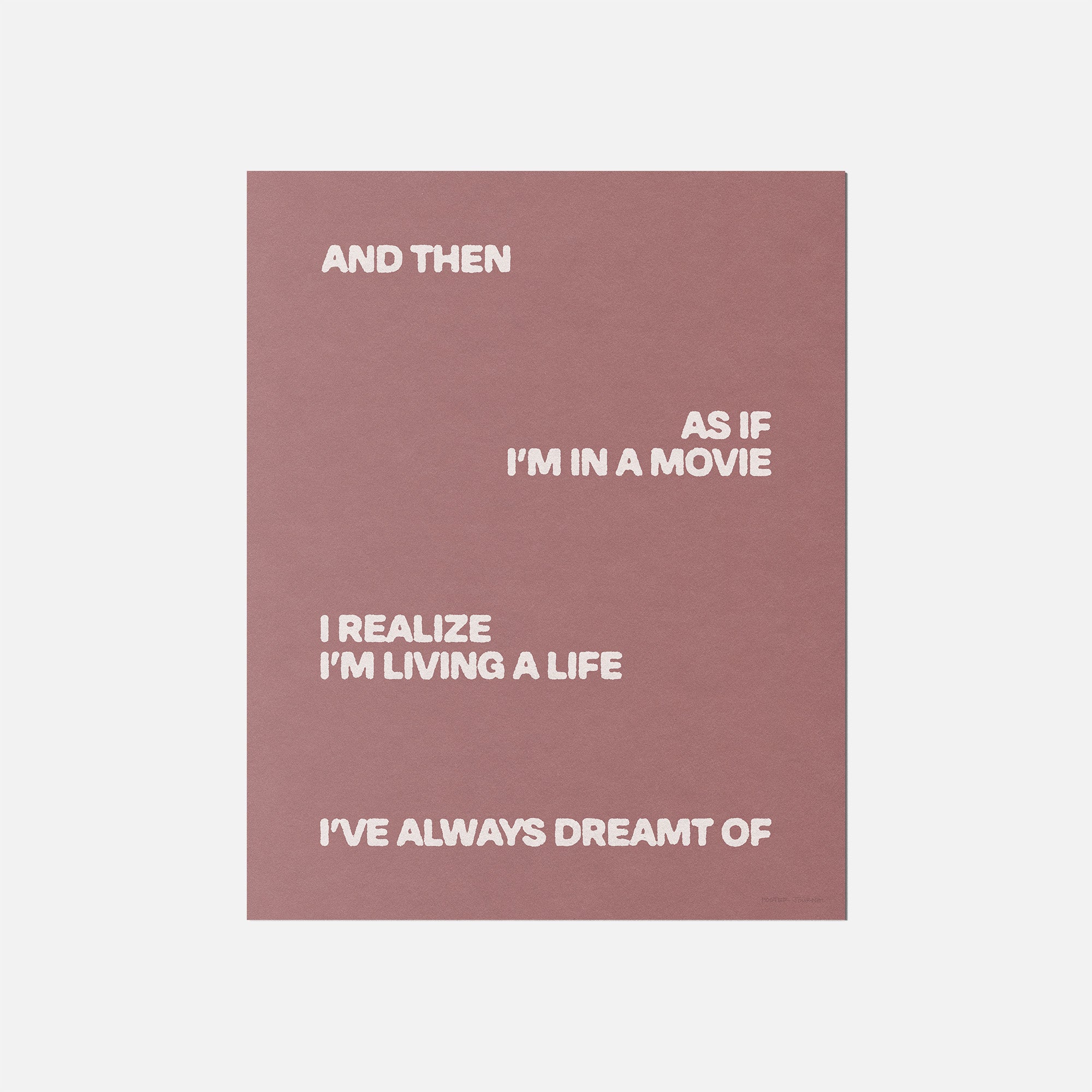 DREAMT PRINT