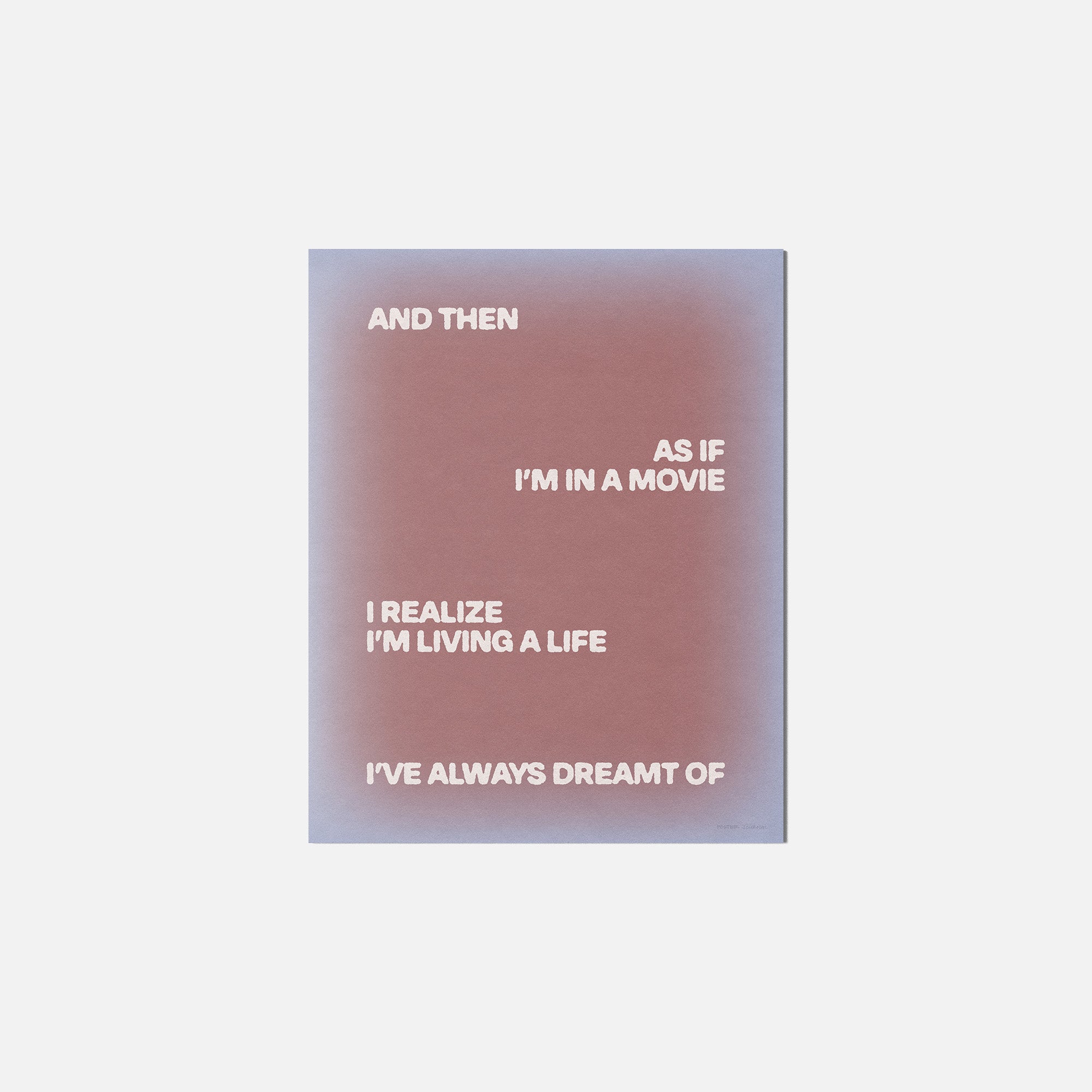 DREAMT PRINT