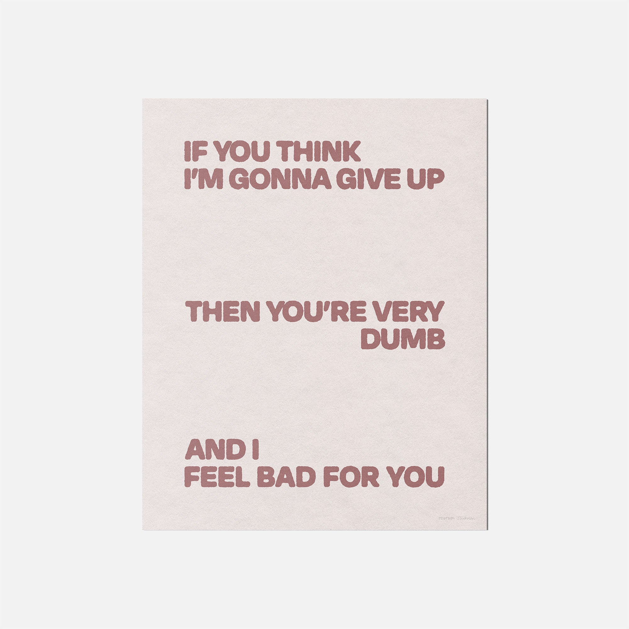 DUMB PRINT