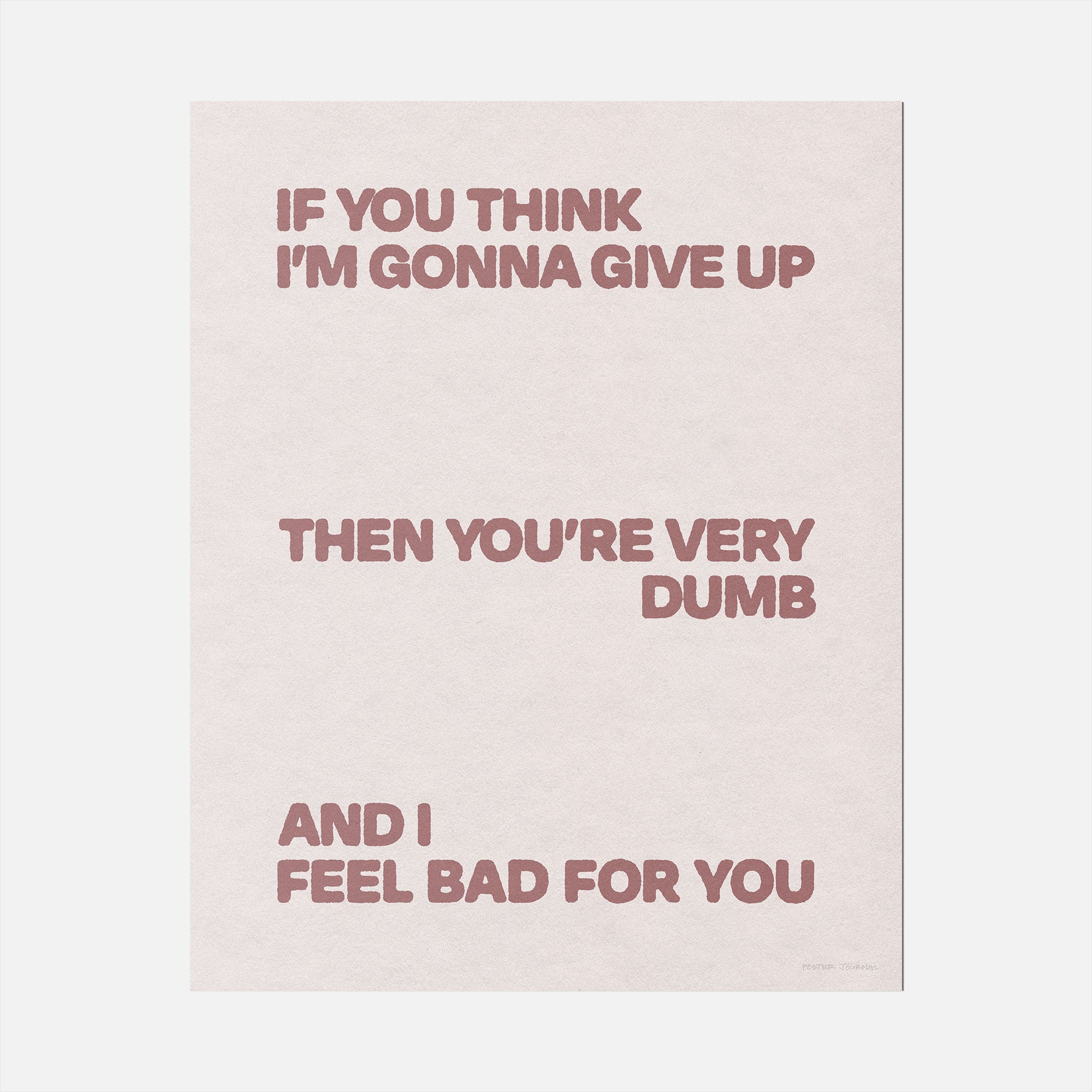 DUMB PRINT