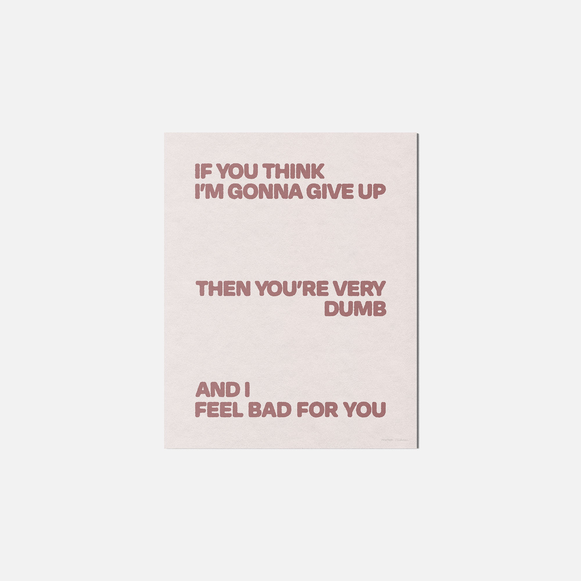 DUMB PRINT