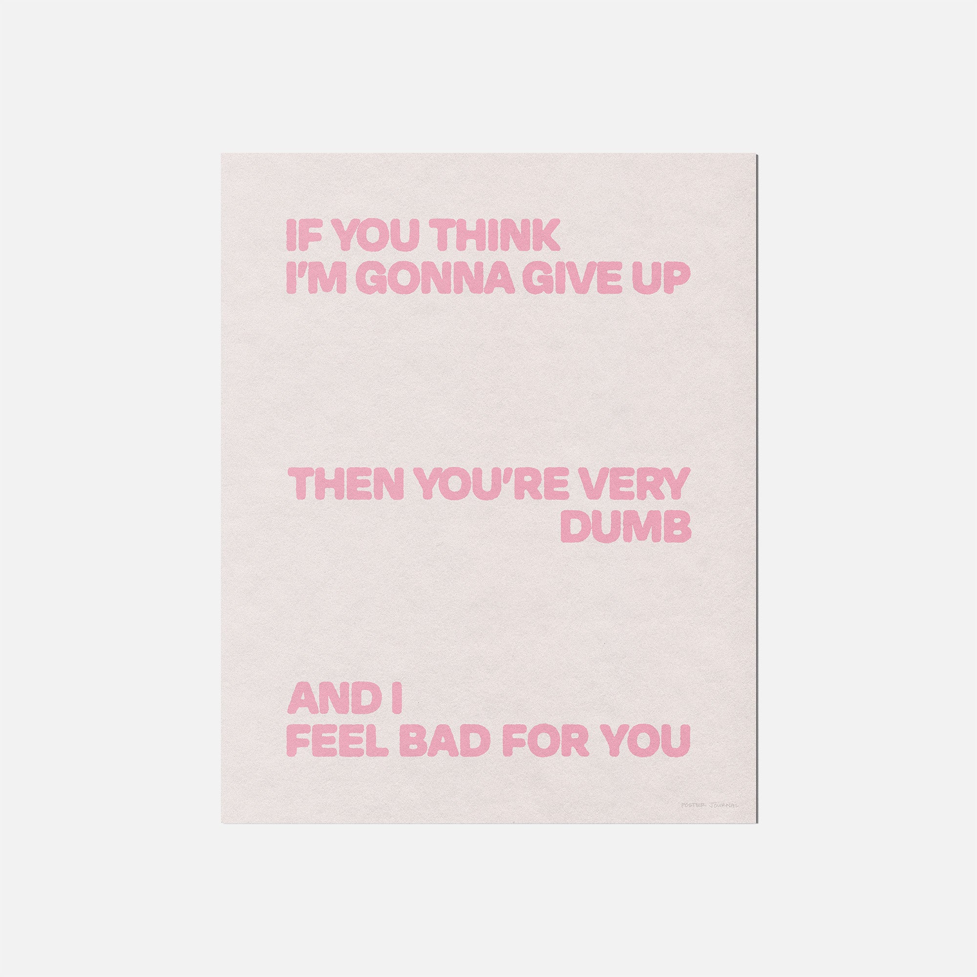 DUMB PRINT