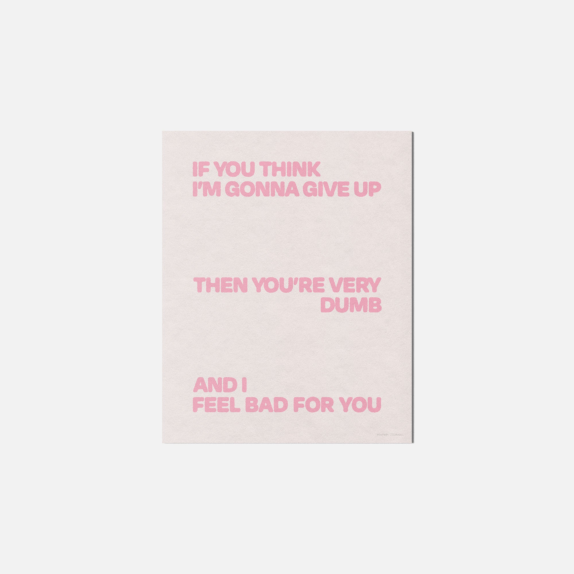 DUMB PRINT