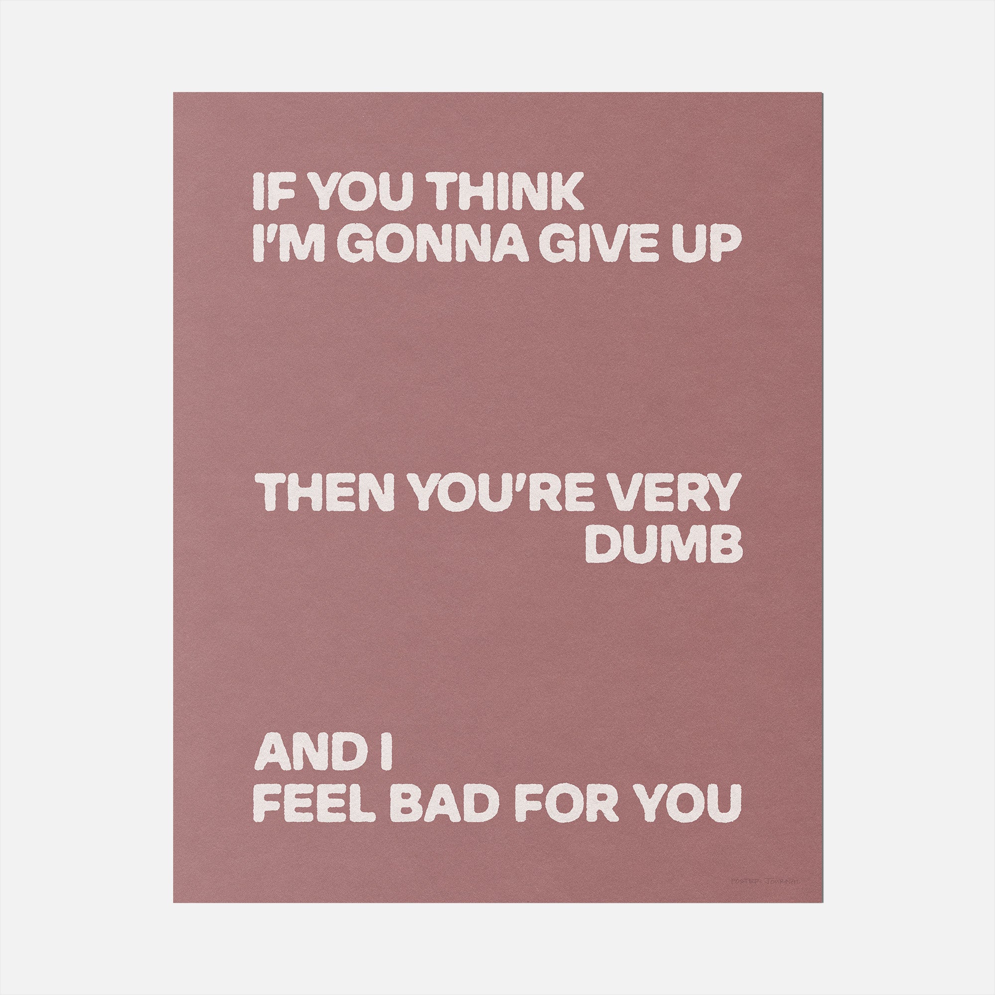 DUMB PRINT