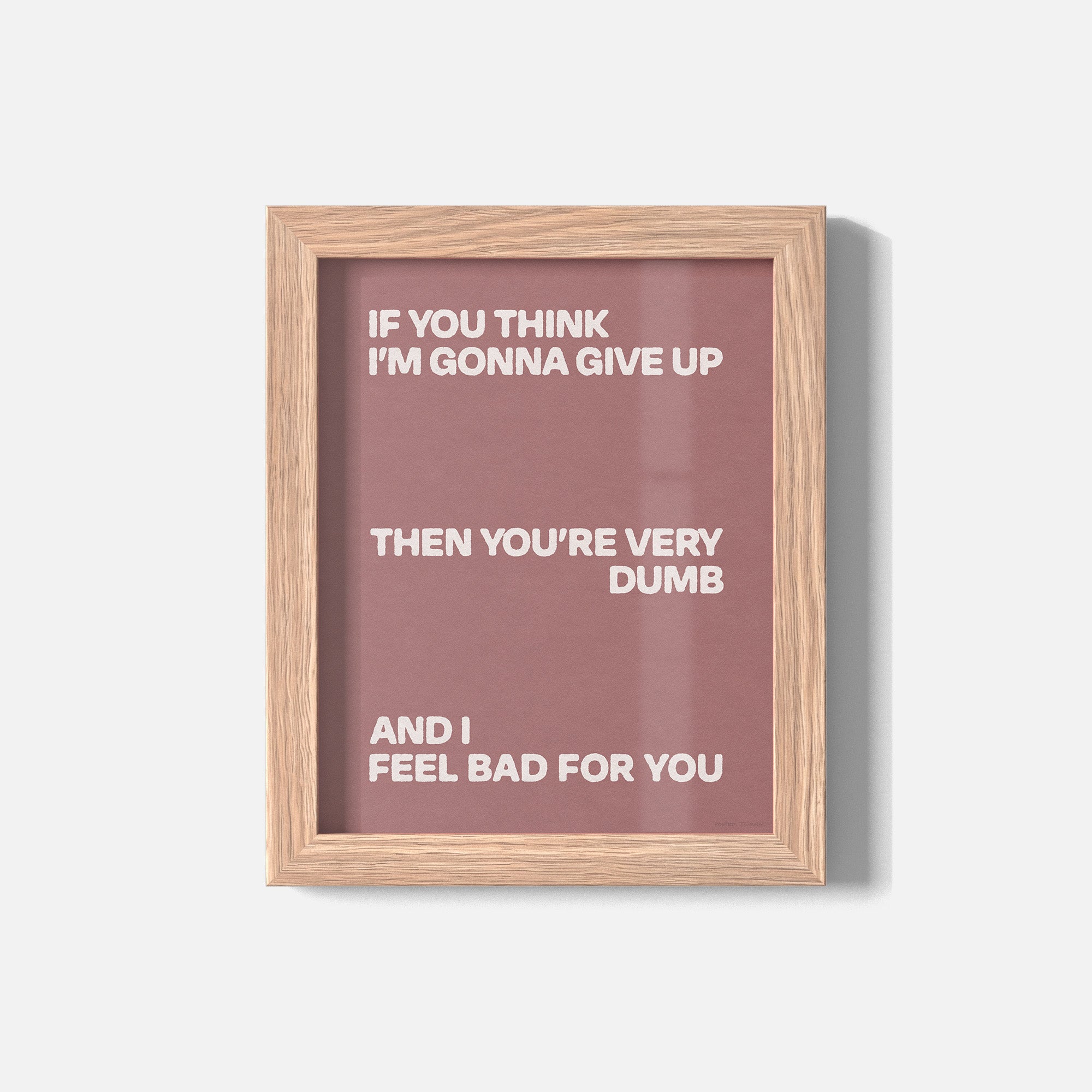 DUMB PRINT
